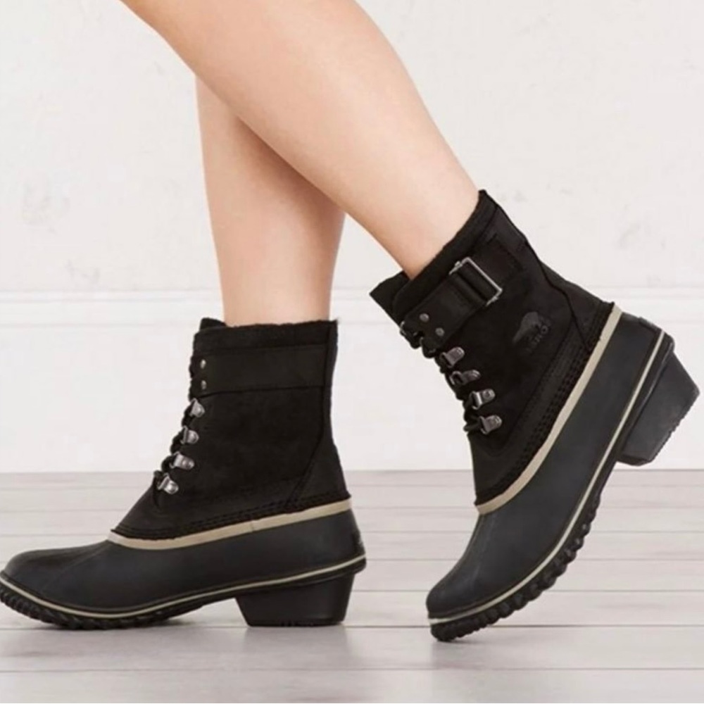 Sorel Black Winter & Rain Boots